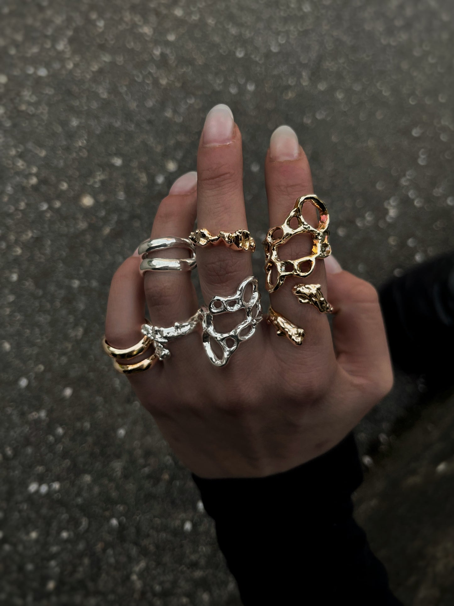 Anello MELTED